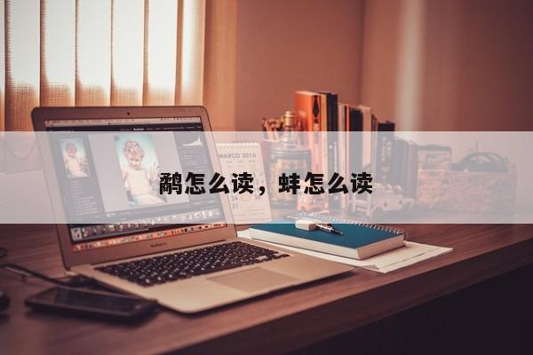 鹬怎么读，蚌怎么读